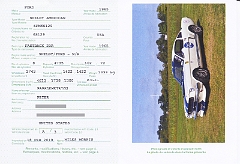 6s129 FIVA CERTIFICATE VERSO